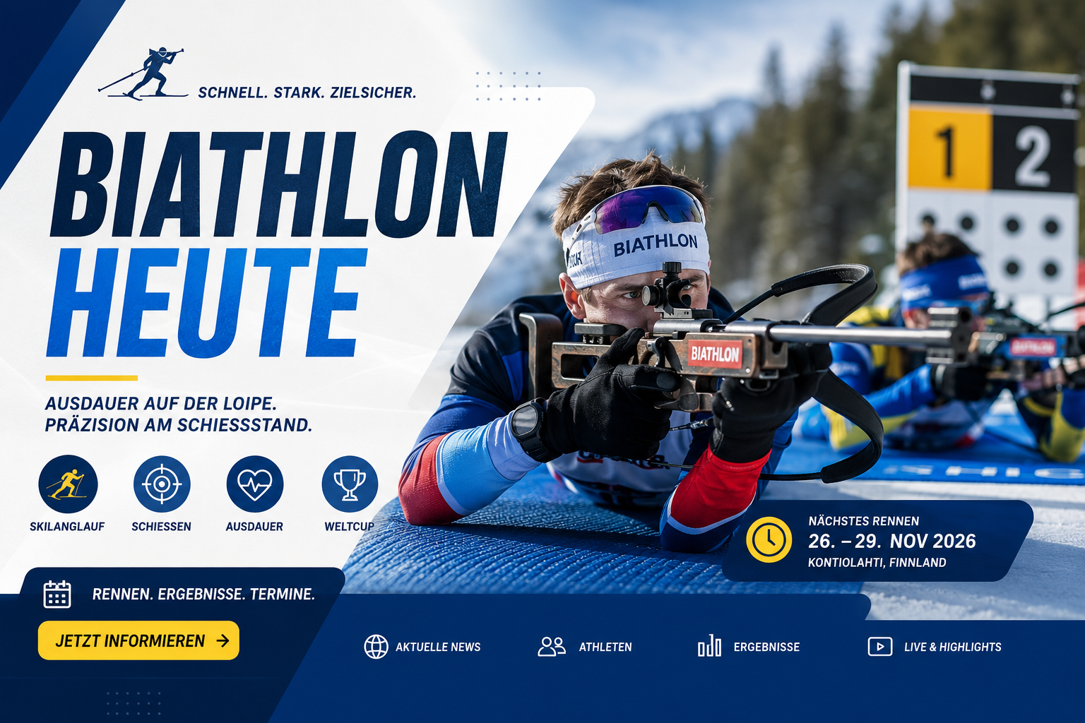 Biathlon heute