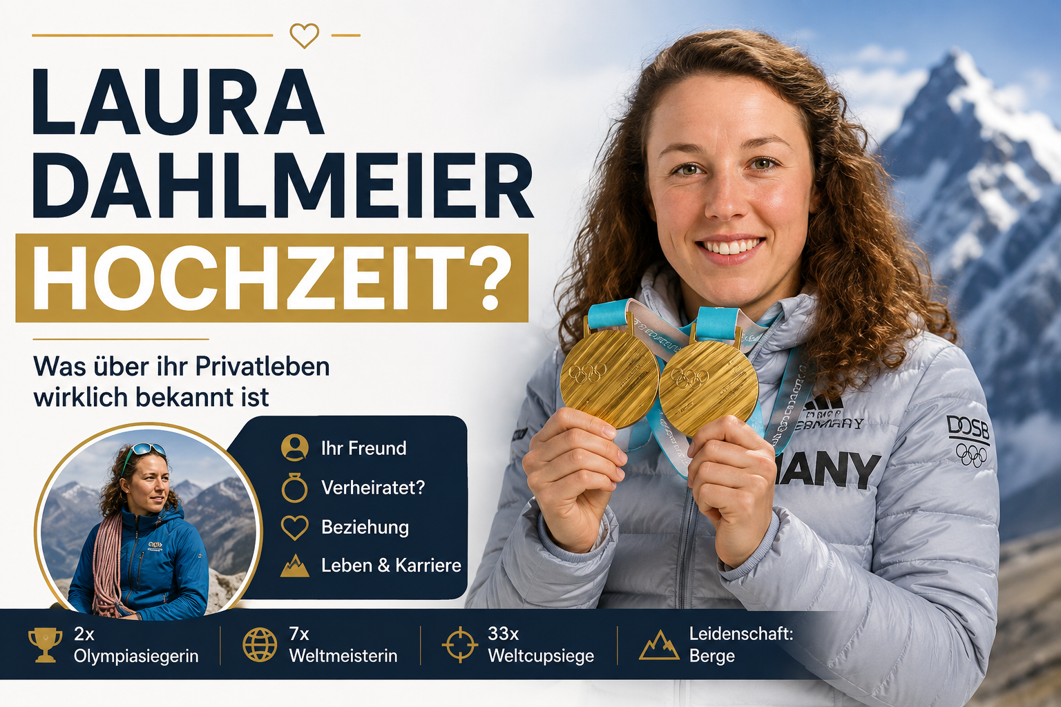 Laura Dahlmeier Hochzeit