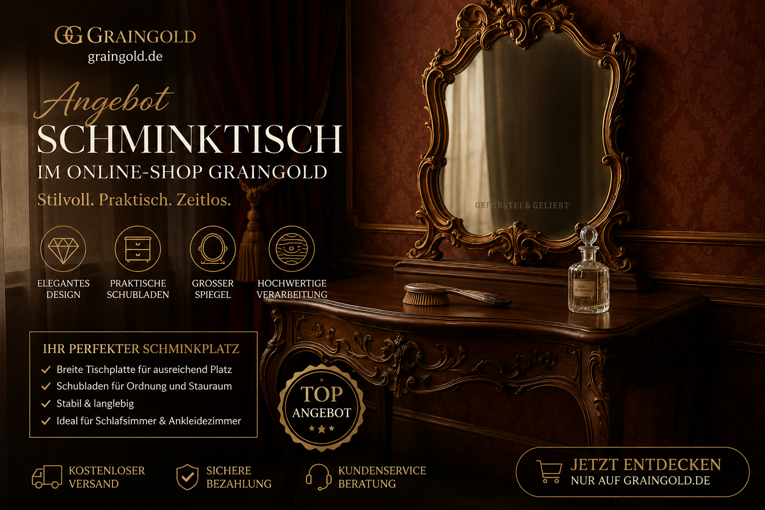 Make-up-Tisch